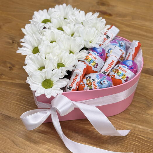 Ромашки и Kinder ♥️