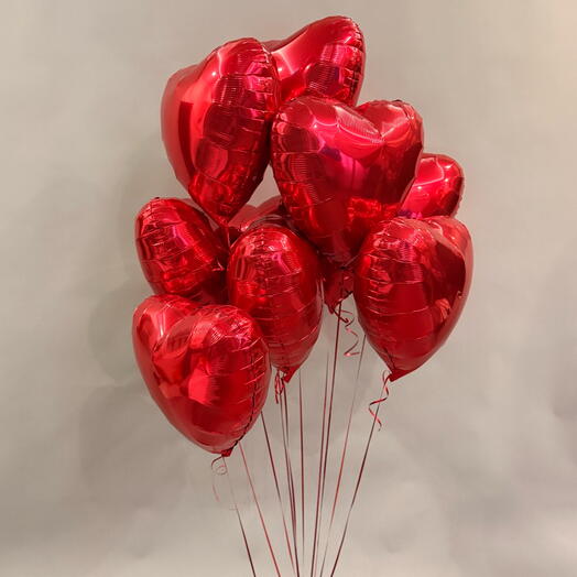 10 сердец под потолок