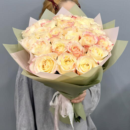 АКЦИЯ!!! Букет роз For you (25 роз)
