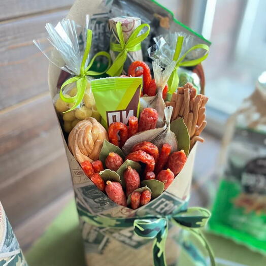 Букет мужской презент