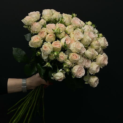 Роза кустовая 15 штук