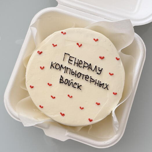 Бенто-торт Генералу компьютерных войск