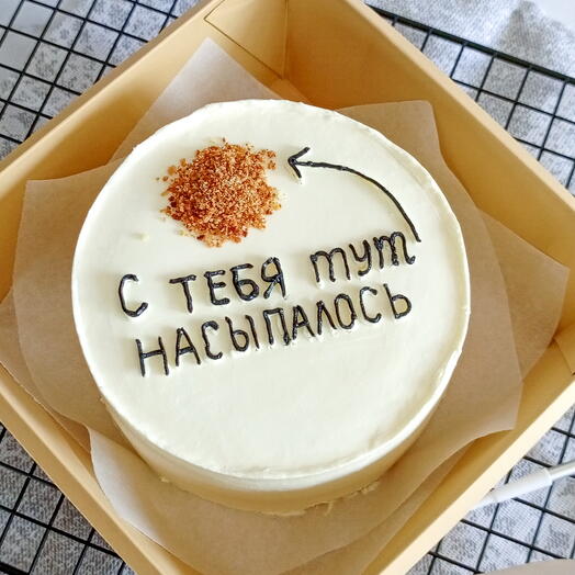 Торт"Вишня -шоколад"