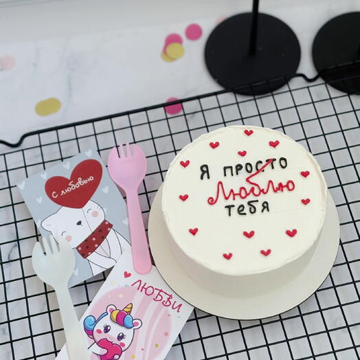 Бенто тортик love