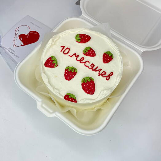 Бенто торт "10 месяцев" для дочки, сестренки