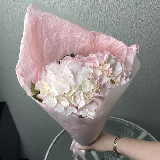 Букет из розовой гортензии💕