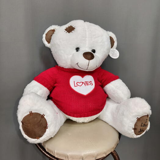 Медведь в свитере с любовью 💝