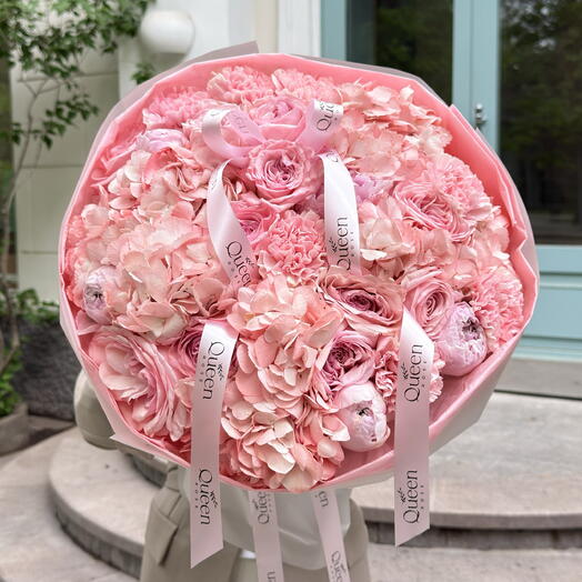 Букет 🌸 «Pink Cloud»