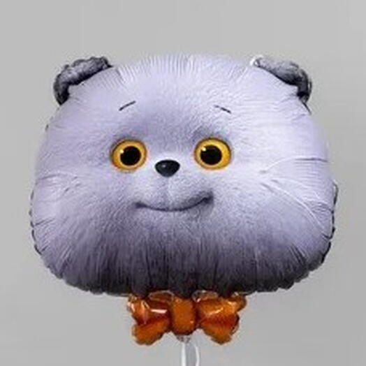 Шар "Кот Басик голова"