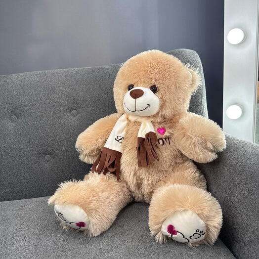 Мягкая игрушка «Бурый медвежонок🐻» I💗YOU