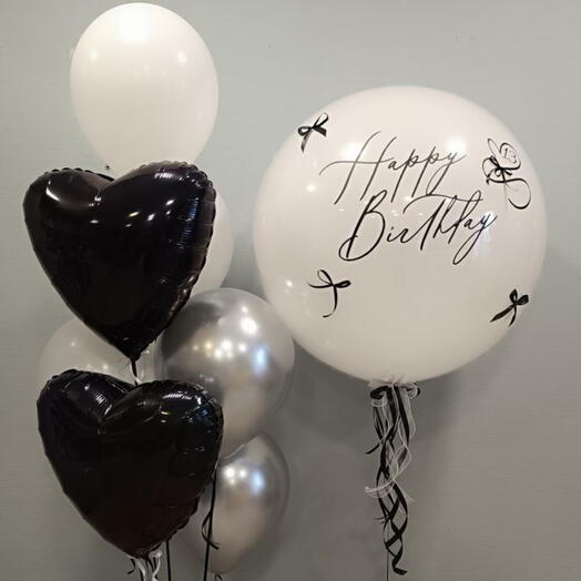 Воздушные шары "Happy birthday"