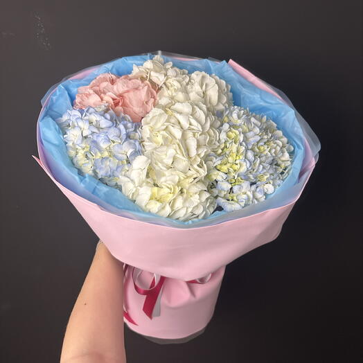 Микс из 5 гортензий