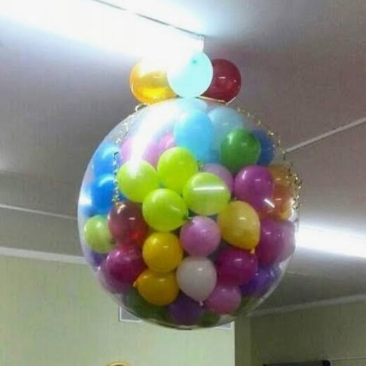 Шар сюрприз прозрачный