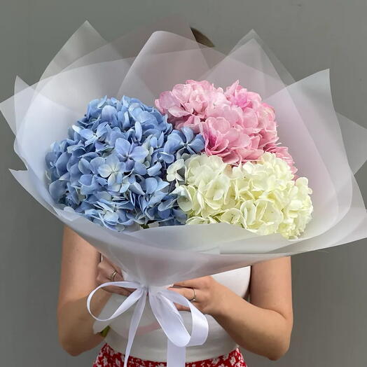 Букет из гортензий 💐