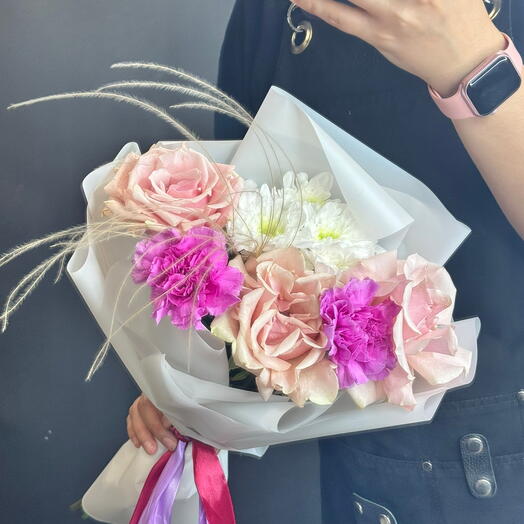 Букет сборный 🌸🌿