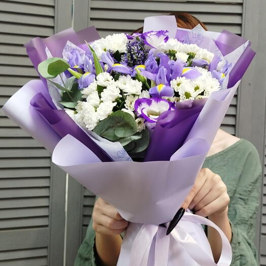 Лавандовый букет для любимого учителя💗