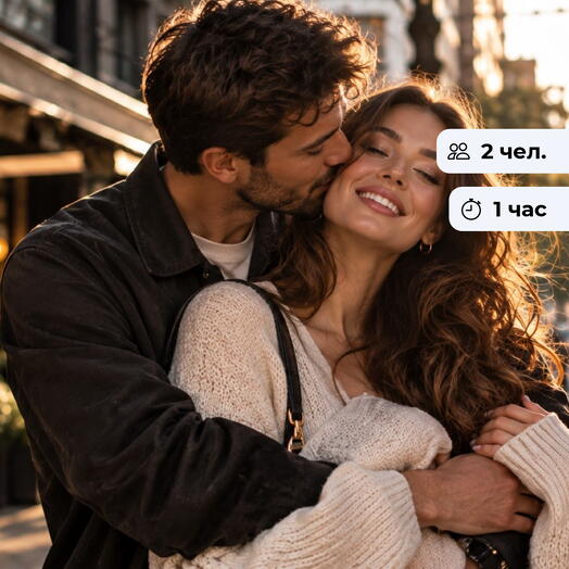В объективе чувств. Романтическая фотосессия для пары