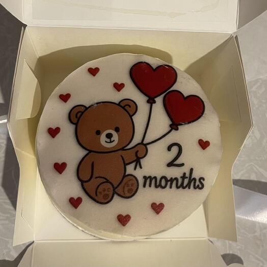 Бенто торт 2months