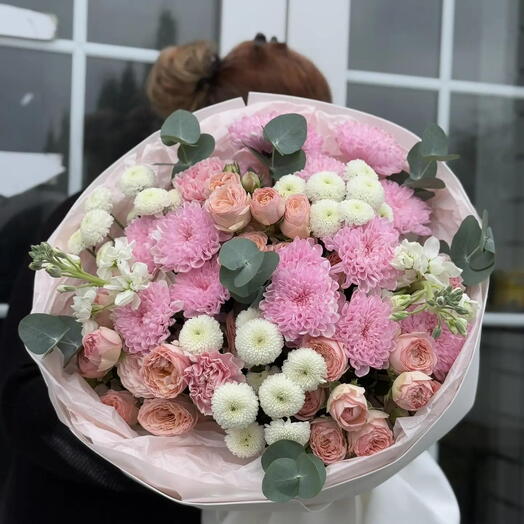 Букет Малиновое чудо
