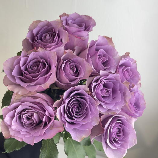Букет из фиолетовых роз 💜11