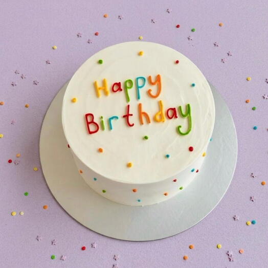 🔥Торт на День рождения Happy Birthday (1 кг)