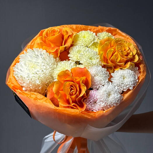 Букет в осенних оттенках 🧡