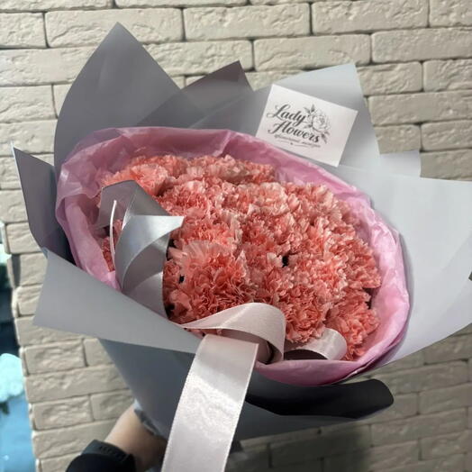 Букет из 25 диантусов