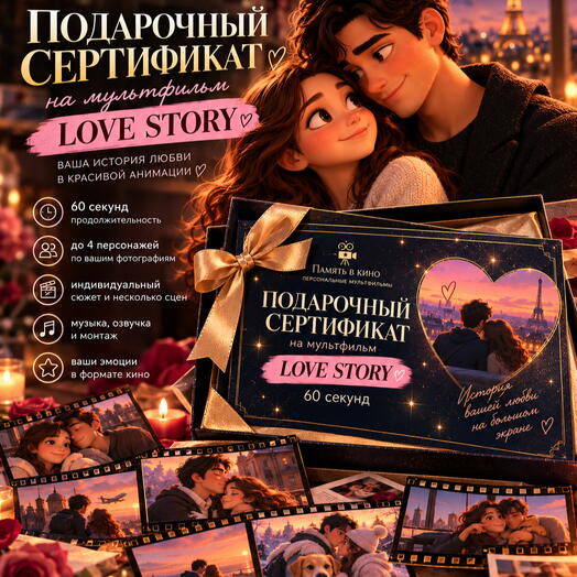 Персональный мультфильм lOVE STORY