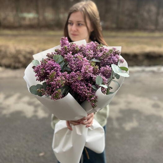 Сирень свежая