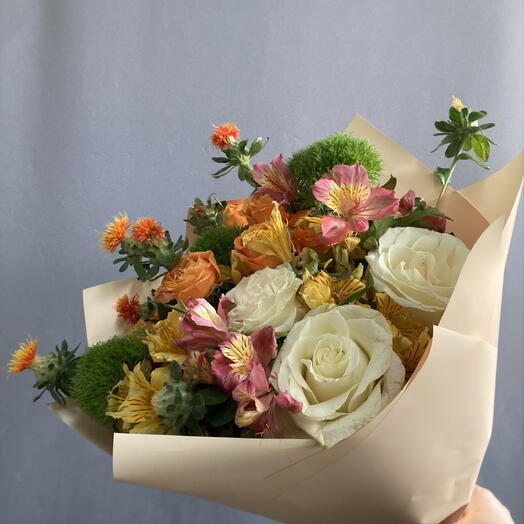 Яркий осенний букет💐