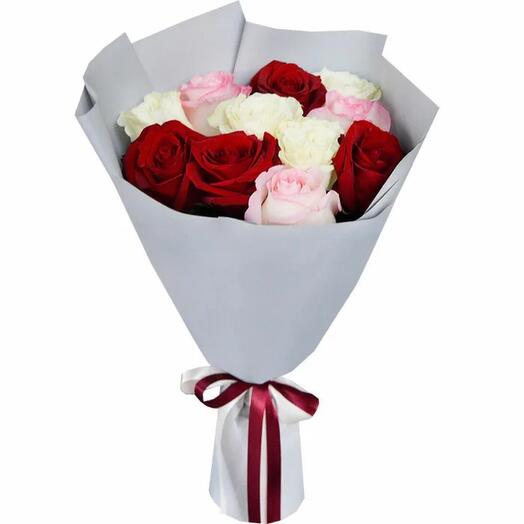 Ramo de 11 rosas Mix