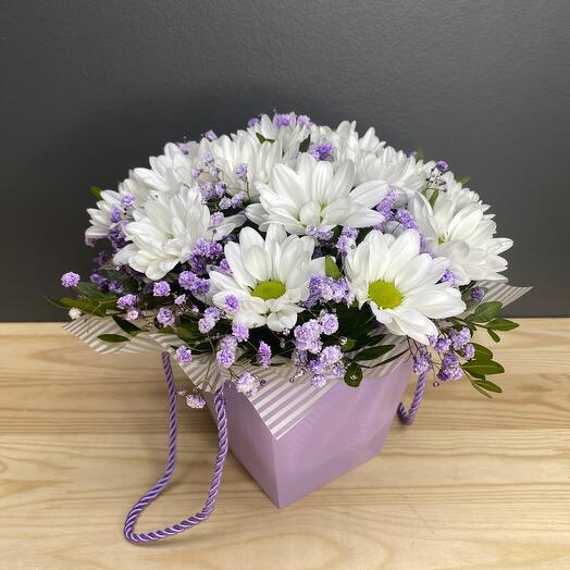 Flowers in a box