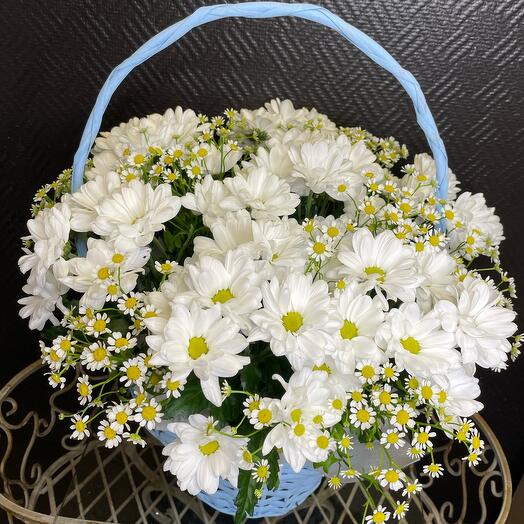 Cesta de flores