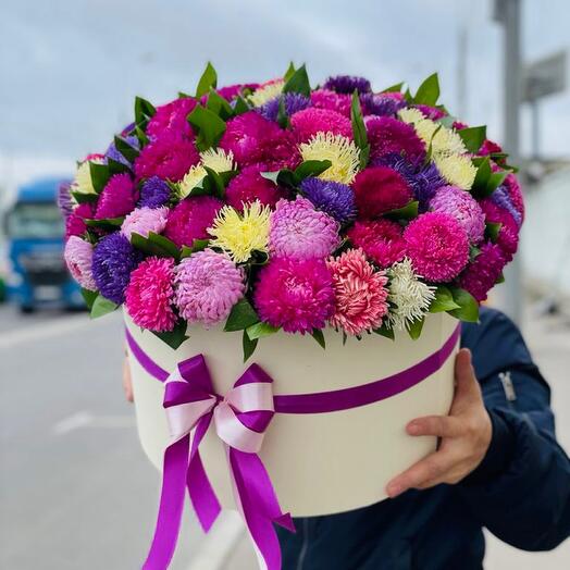 A large box of Aster mix
