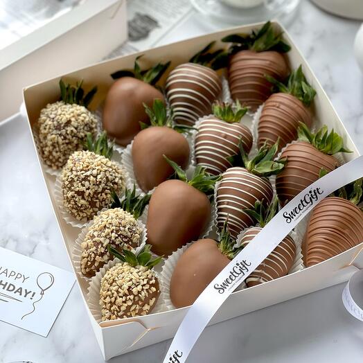 Fresa en chocolate "Caprice"