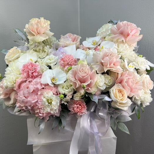 Cesta de flores