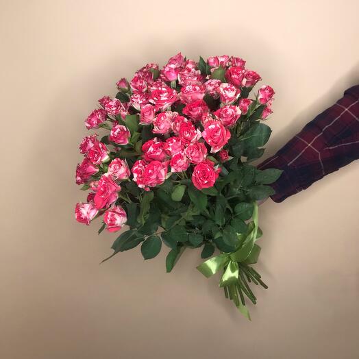 Ramo de 15 rosas de arbusto