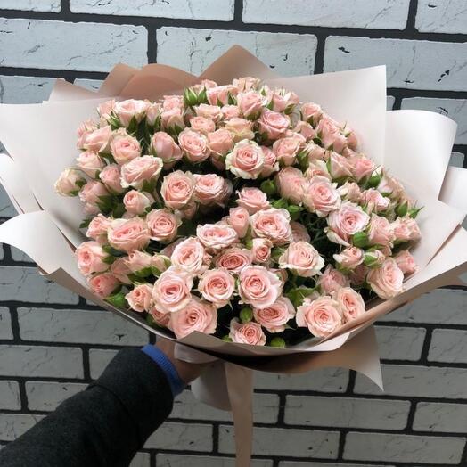 Ramo de flores rosa rosa