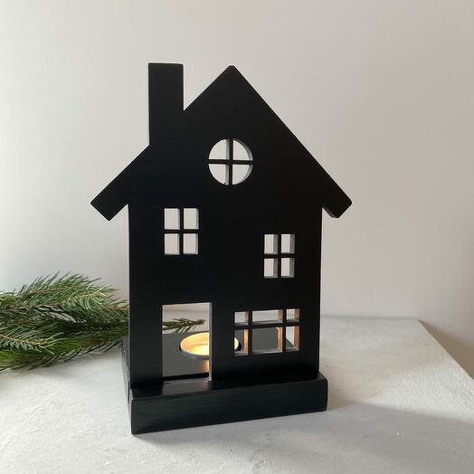 Подсвечник House black