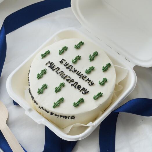 Бенто торт «Будущему миллиардеру»