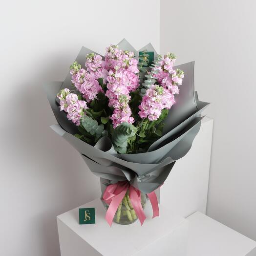 Pink Matthiola Bouquet