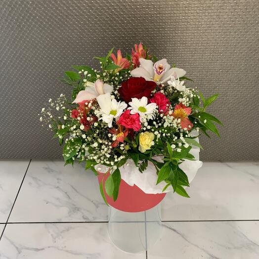 Flowers in a box