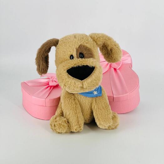 Soft toy plush doggie dog 25 cm