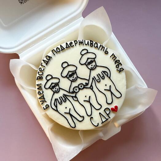 Бенто-торт «Поддержка»