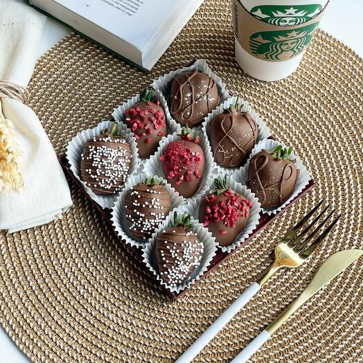 Клубничный бокс "Choco"