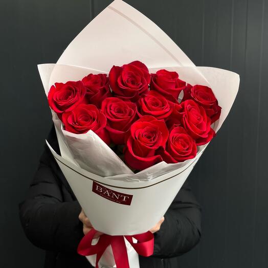 11 красных роз -1