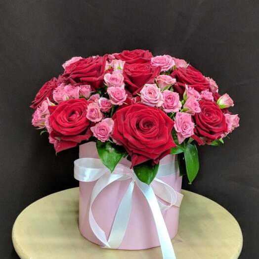 Flowers in a box "Viennese day"