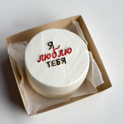 Bento cake "I love you"