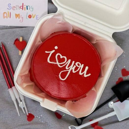 Бенто торт 14 февраля