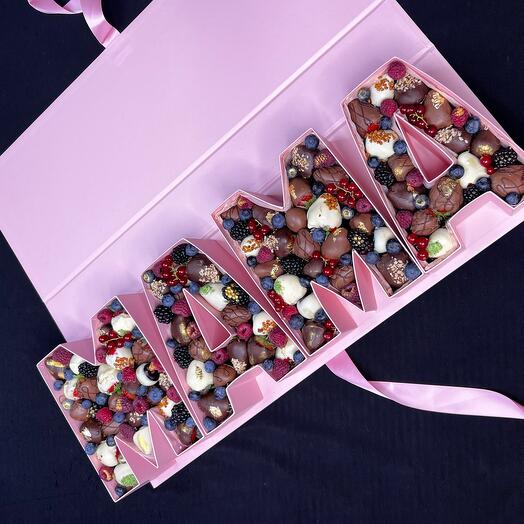 Клубника в шоколаде Мама